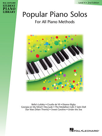 Hal Leonard Popular Piano Solos Level 4 (With CD)