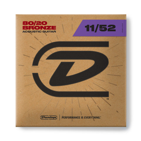 Dunlop Acoustic 80/20 Bronze Brass ML