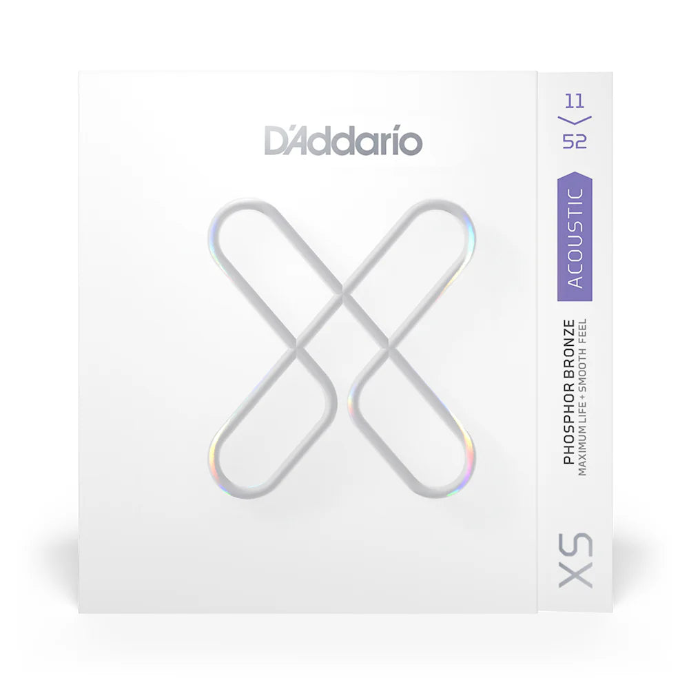 D'Addario Acoustic Guitar Strings Light 11/52 XSAPB1152