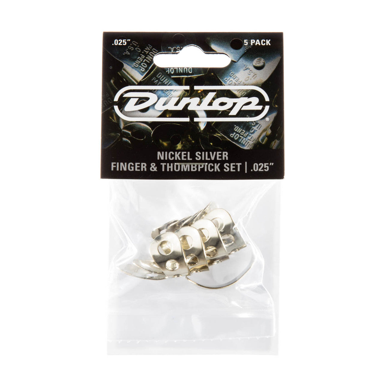 Dunlop Nickel Silver Finger & Thurmpick Set .025"