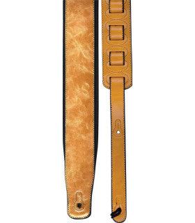 2.8 Soft Leather Guitar Strap Tan PGS780-2