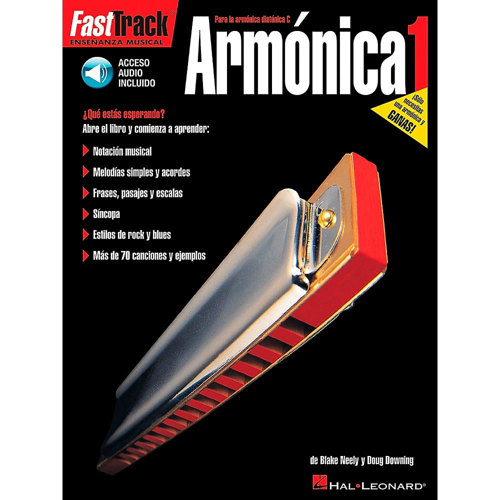 Fast Track Harmonica 1 BK/CD