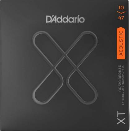 D'Addario Acoustic Guitar Strings XT 80/20 Bronze Extra Light XTABR1047