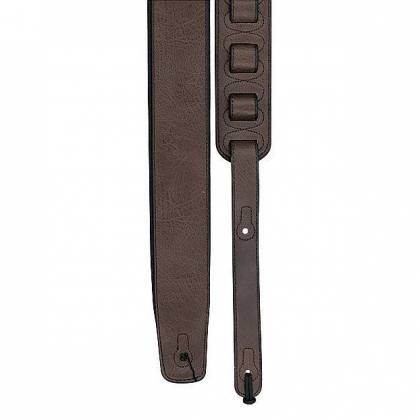 Profile 2.6 inch Leather Guitar Strap Brown