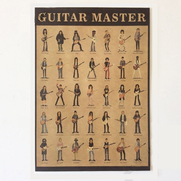 poster master guitar