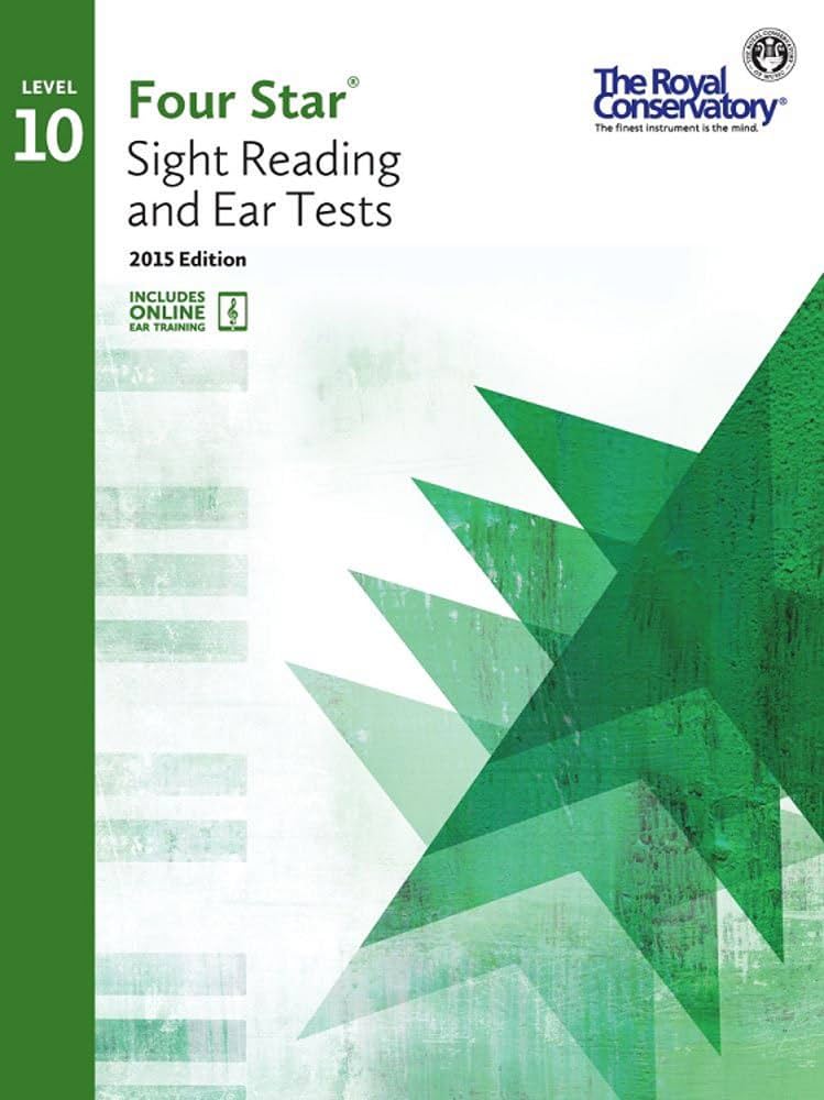 RCM - Four Star Sight Reading & Ear Tests Level 10 - 2015 Edition