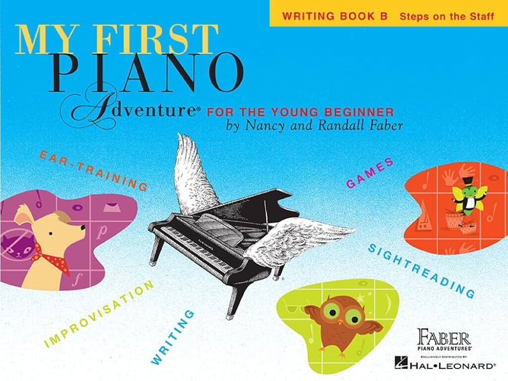 My First Piano Adventure Young Beginner Writing Book B