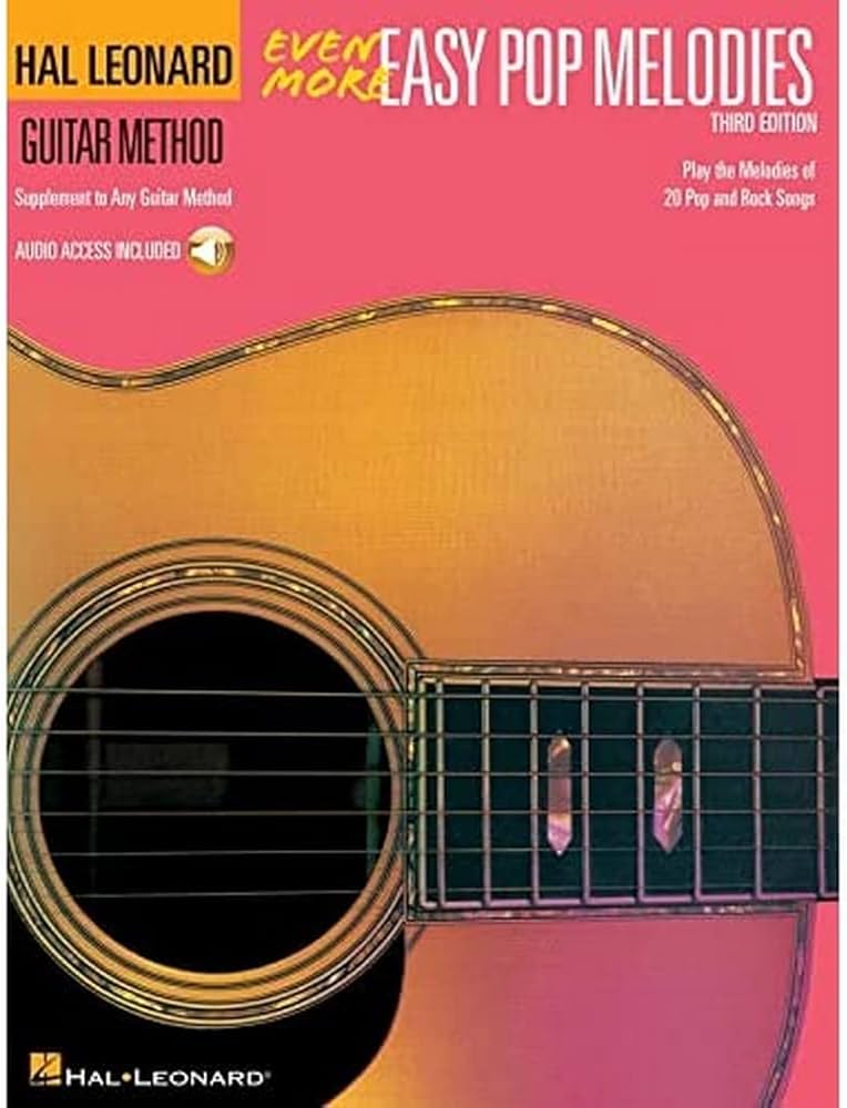 Hal Leonnard Guitar Method Even More Easy Pop Melodies