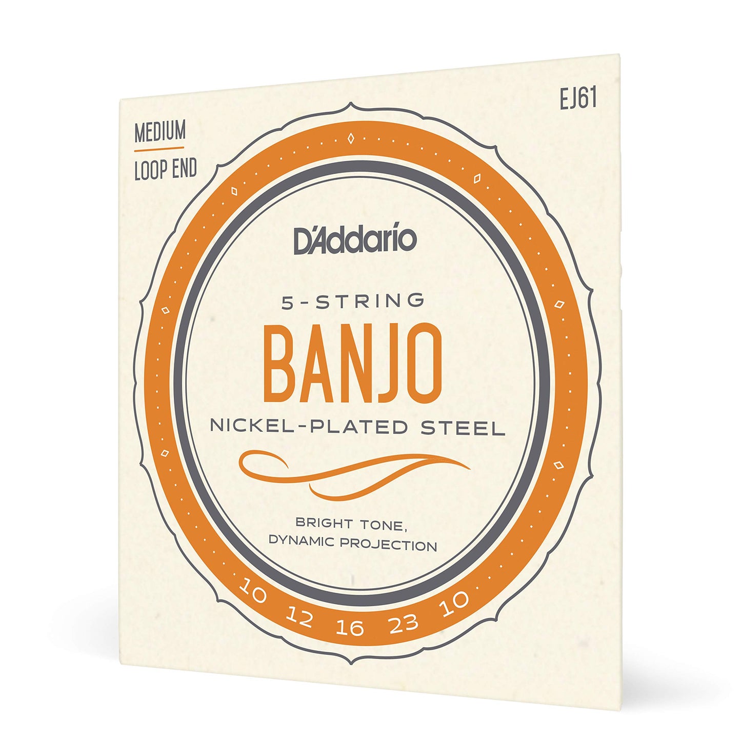 D'Addario 5-String Banjo Medium EJ61