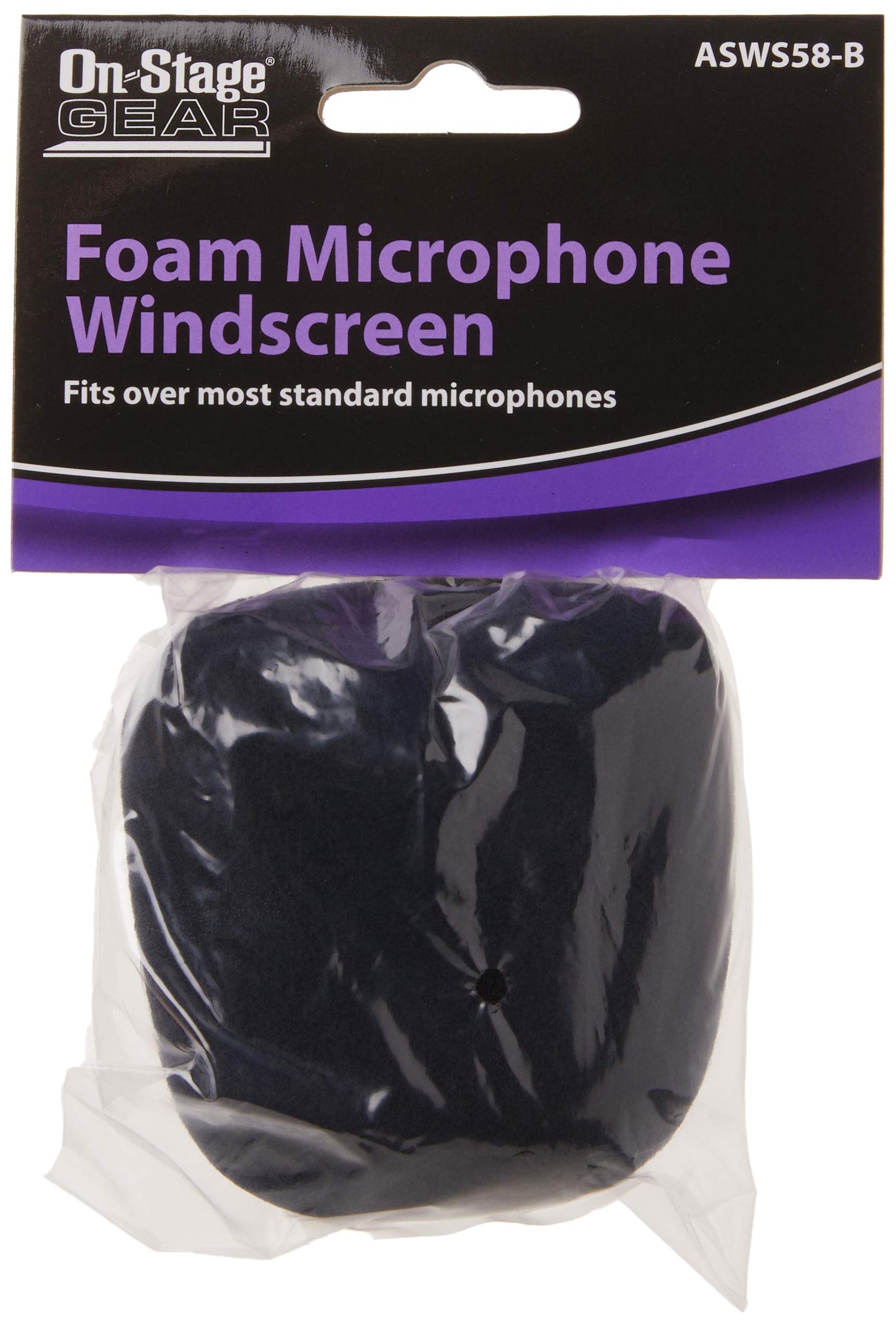 On-Stage Mic Windscreen