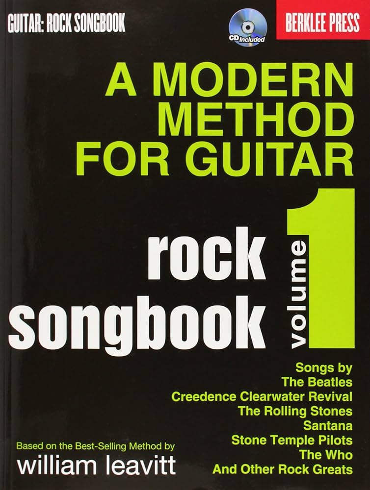 A Modern Method for Guitar - Rock Songbook Vol. 1