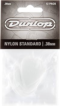 Dunlop Nylon Standard Guitar Picks .38mm 12pc