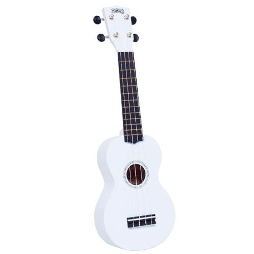 Mahalo Soprano Ukulele w/bag - White