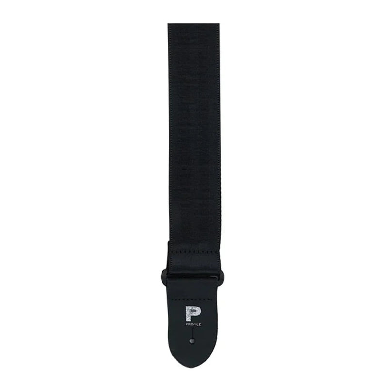 2" Black Seatbelt Guitar Strap PGS300-BK