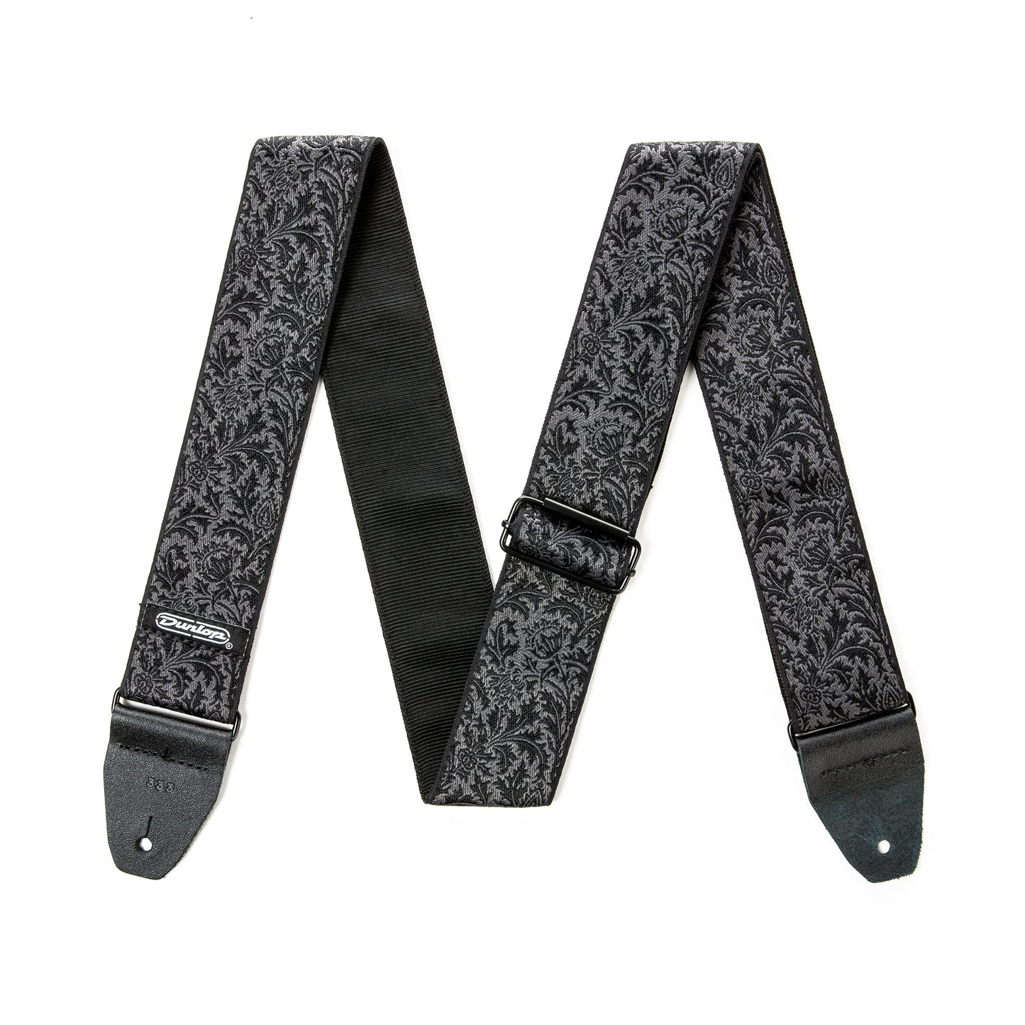 Dunlop Jacquard Black Thistle Guitar Strap D67-14