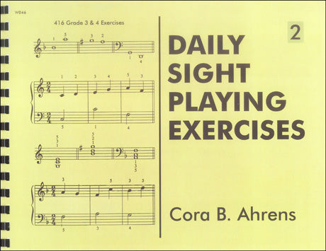 Daily Sight Playing Exercises - Book 2