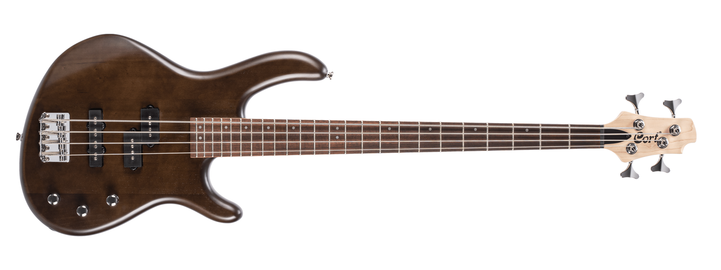 Electric Basses-Action Walnut