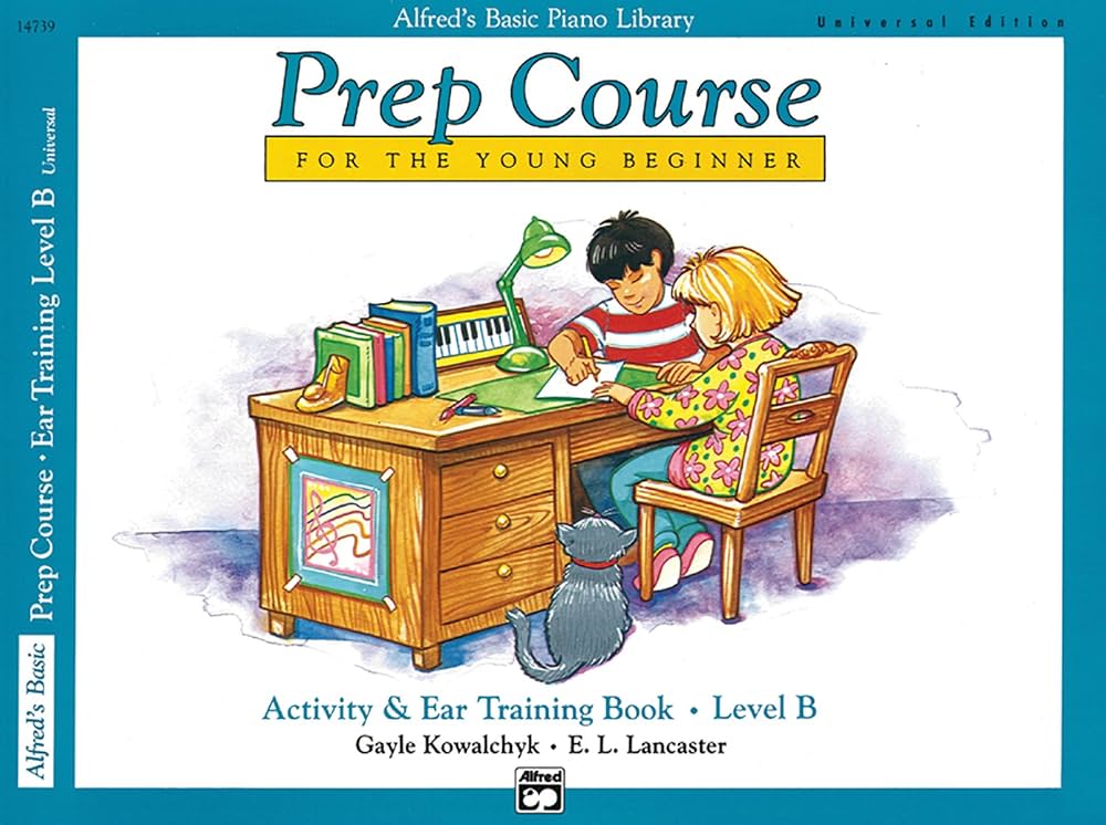 Alfred BPL Prep ACourse for the Young Beginner Activity & Ear Training BookLevel B