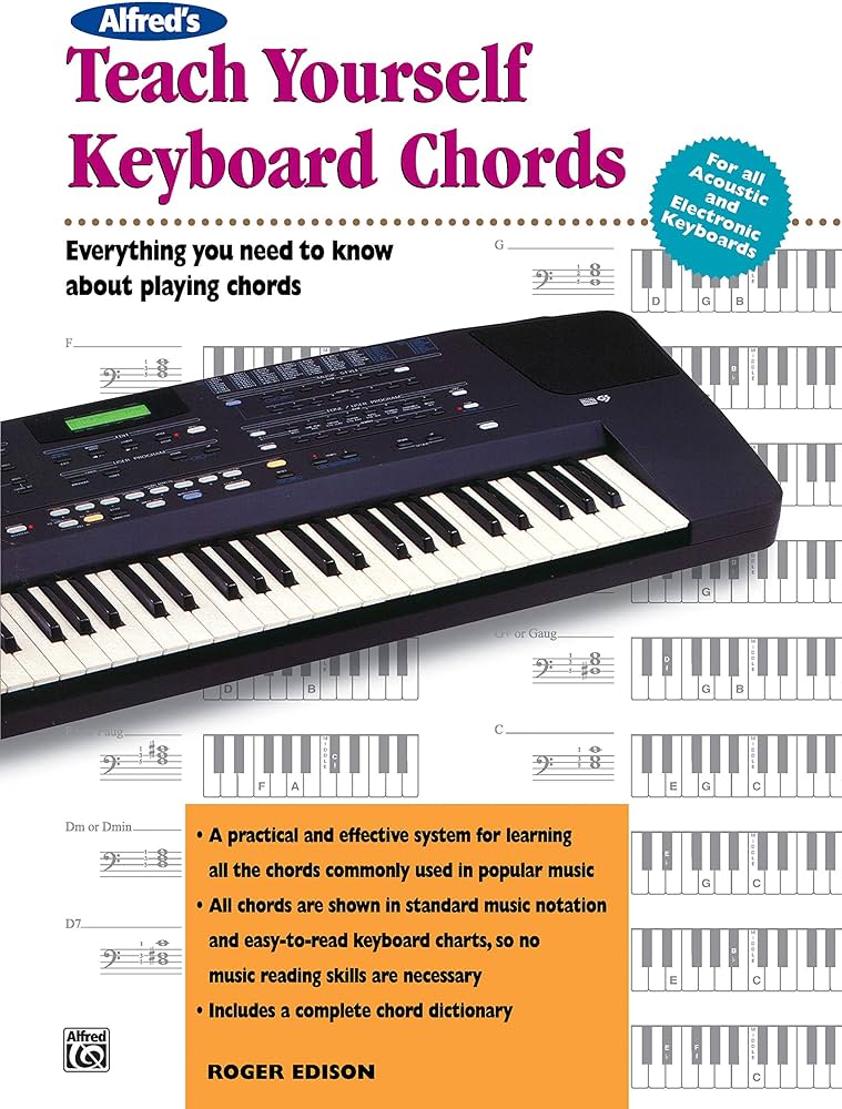 Alfred Teach Yourself Keyboard Chords Edison