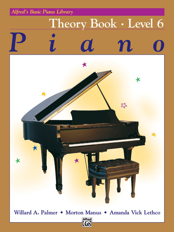 Alfred's BPL- Theory Book- Level 6 Piano