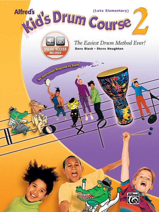 Alfreds Kids Drum Course 2 with CD