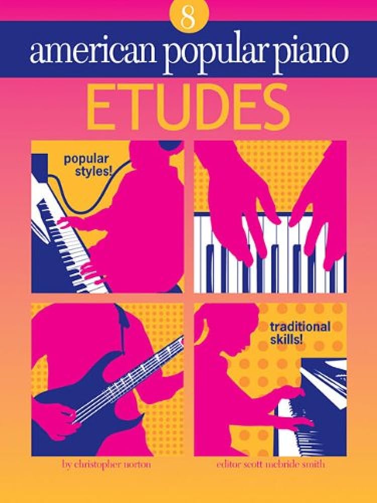 American Popular Piano Etudes - Book 8