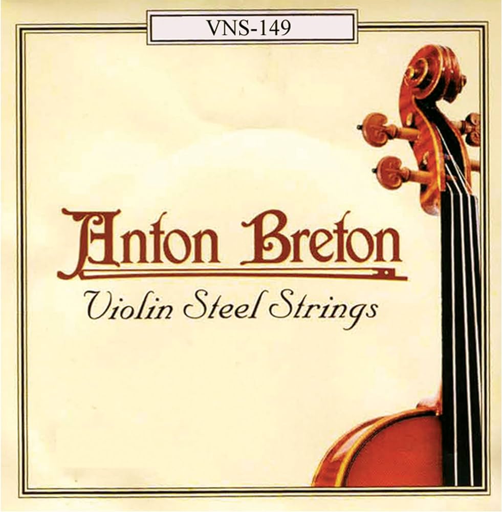 Anton Breton Violin Steel Strings 1/4- 1/2