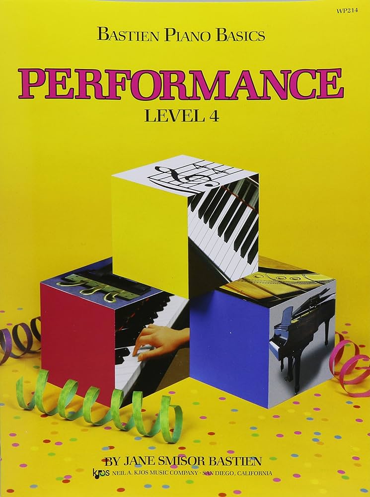 Bastien Piano Basics - Performance - Level 4