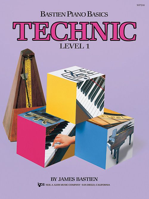 Bastien Piano Basics - Technic - Level 1