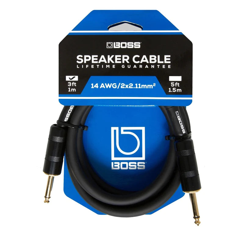 Boss Speaker Cable 3ft