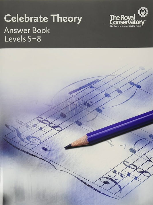 Celebrate Theory  Answer Book levels 5-8