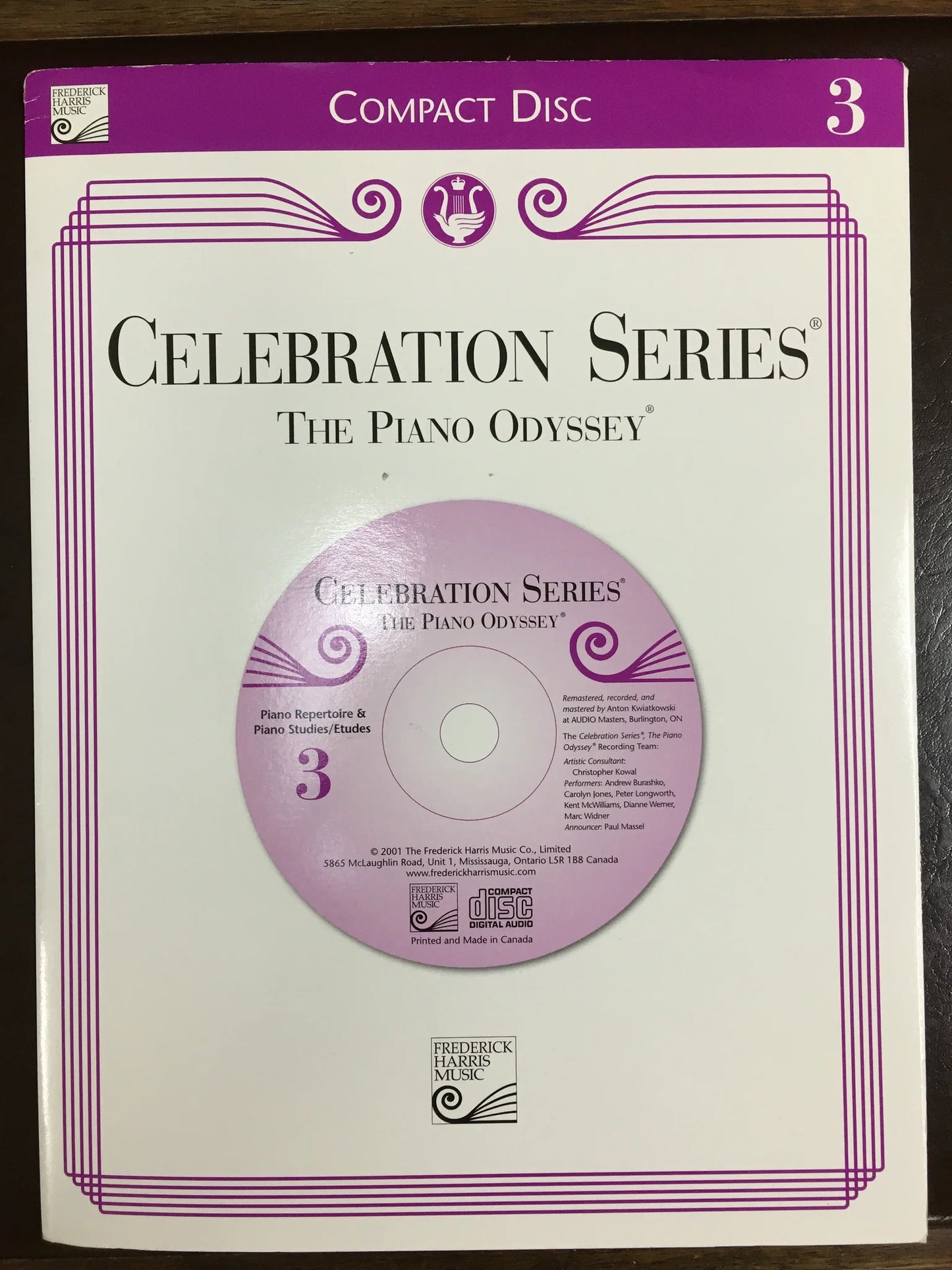 Celebration Series - Piano Odyssey - piano studies