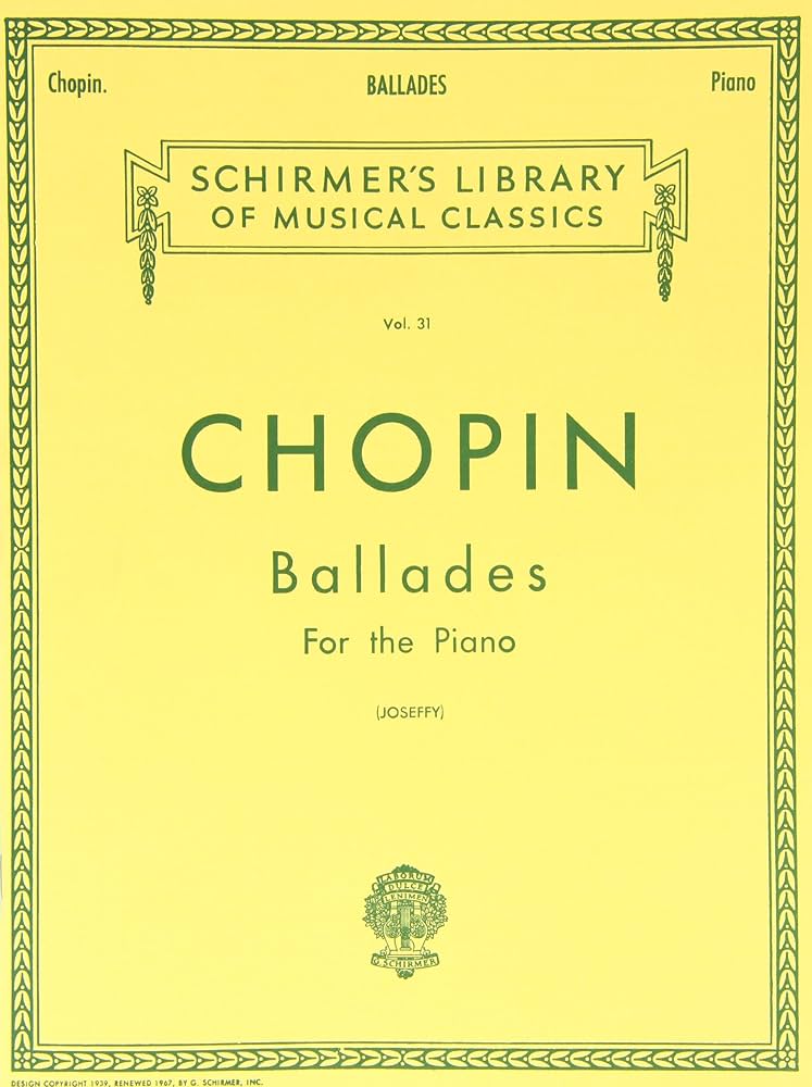 Chopin Ballades for the Piano (Jossefy)