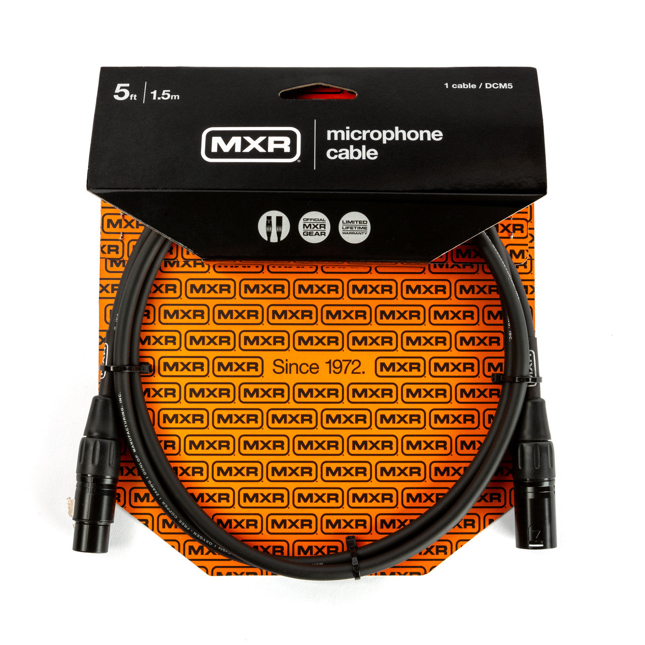MXR Microphone Cable 5Ft DCM5