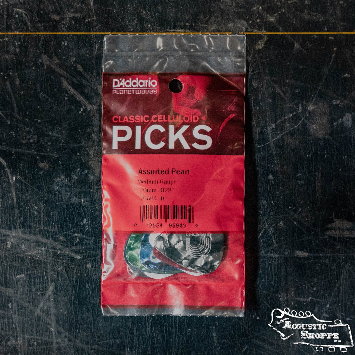 D'Addario Guitar Picks Assorted Pearl .70mm