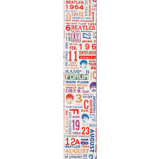 D'Addario Guitar Strap Beatles 1964 Tickets