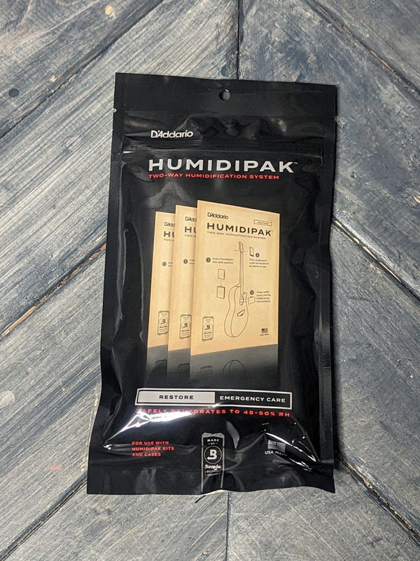 D'Addario Humidipak Restore 3 Refill Packs