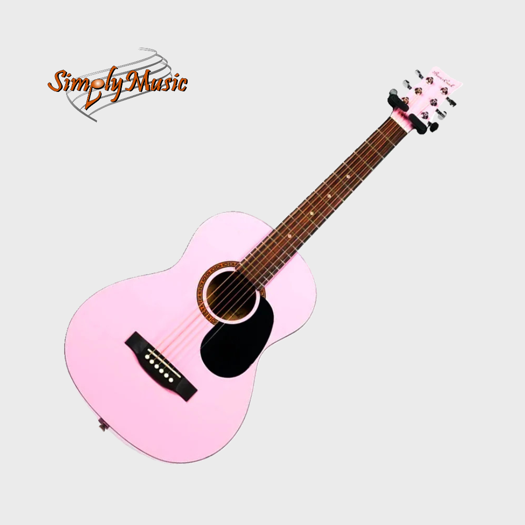 Beaver Creek Rental Guitar - Pink 3/4