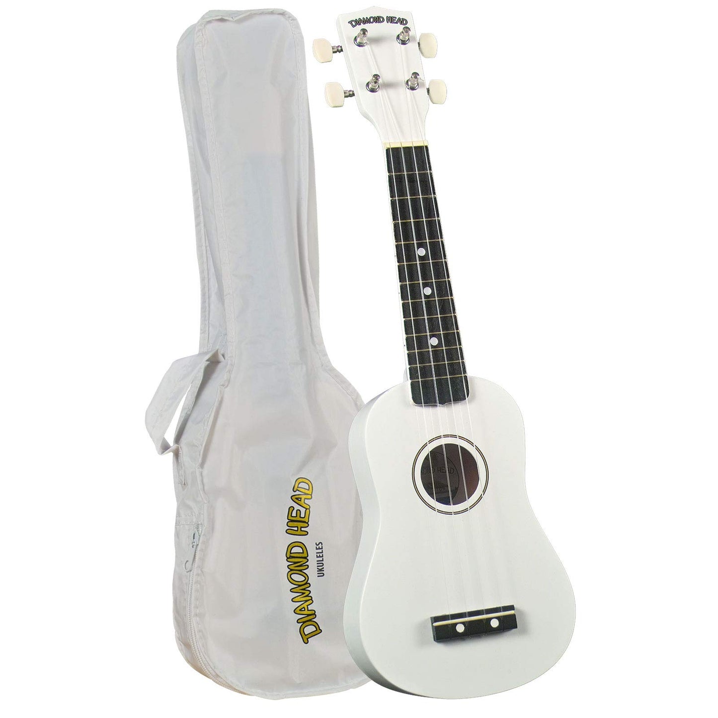 Diamond Head Ukulele White