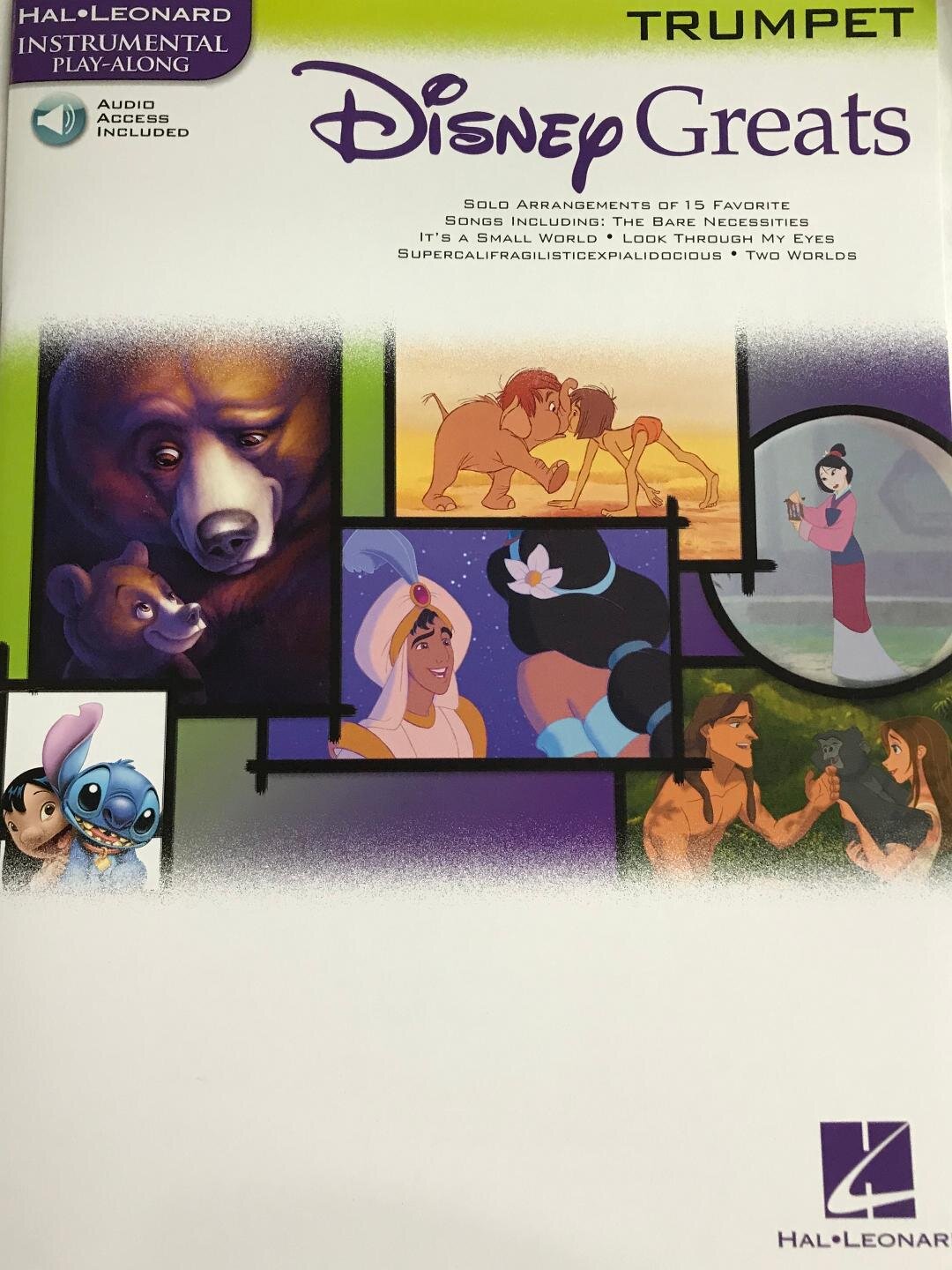 Disney for Trumpet Easy Instrumental Play Along