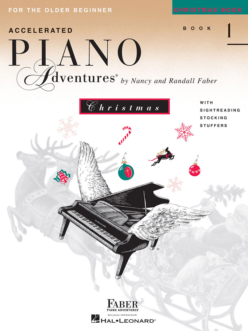 Faber Accelerated piano Christmas Book 1