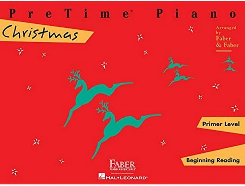 Faber PreTime Piano Christmas Primer Level