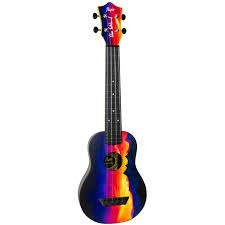 Flight Sunset Soprano Ukulele with Concert Neck
