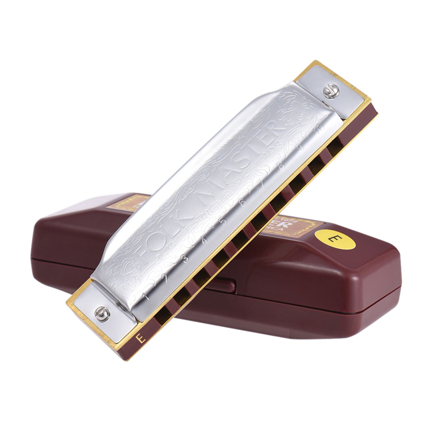 Folkmaster 10 H/D "D" Harmonica