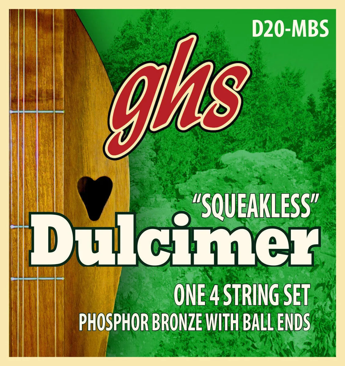 ghs D20 Dulcimer Strings