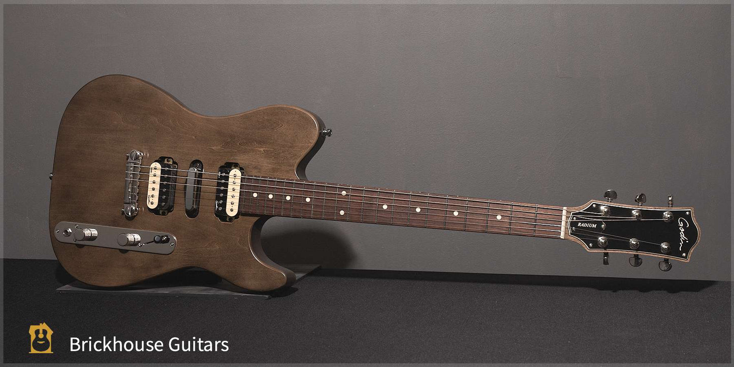Godin Radium Carbon Black w/bag
