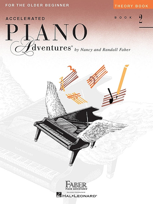 Accelerated Piano Adventures for the Older Beginner Theory Book - Book 2