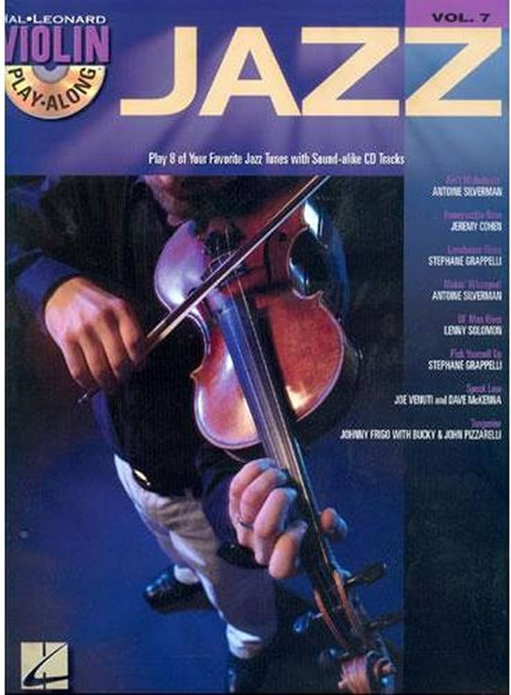 Jazz Violin PlayAlong Vol 7 Bk & CD