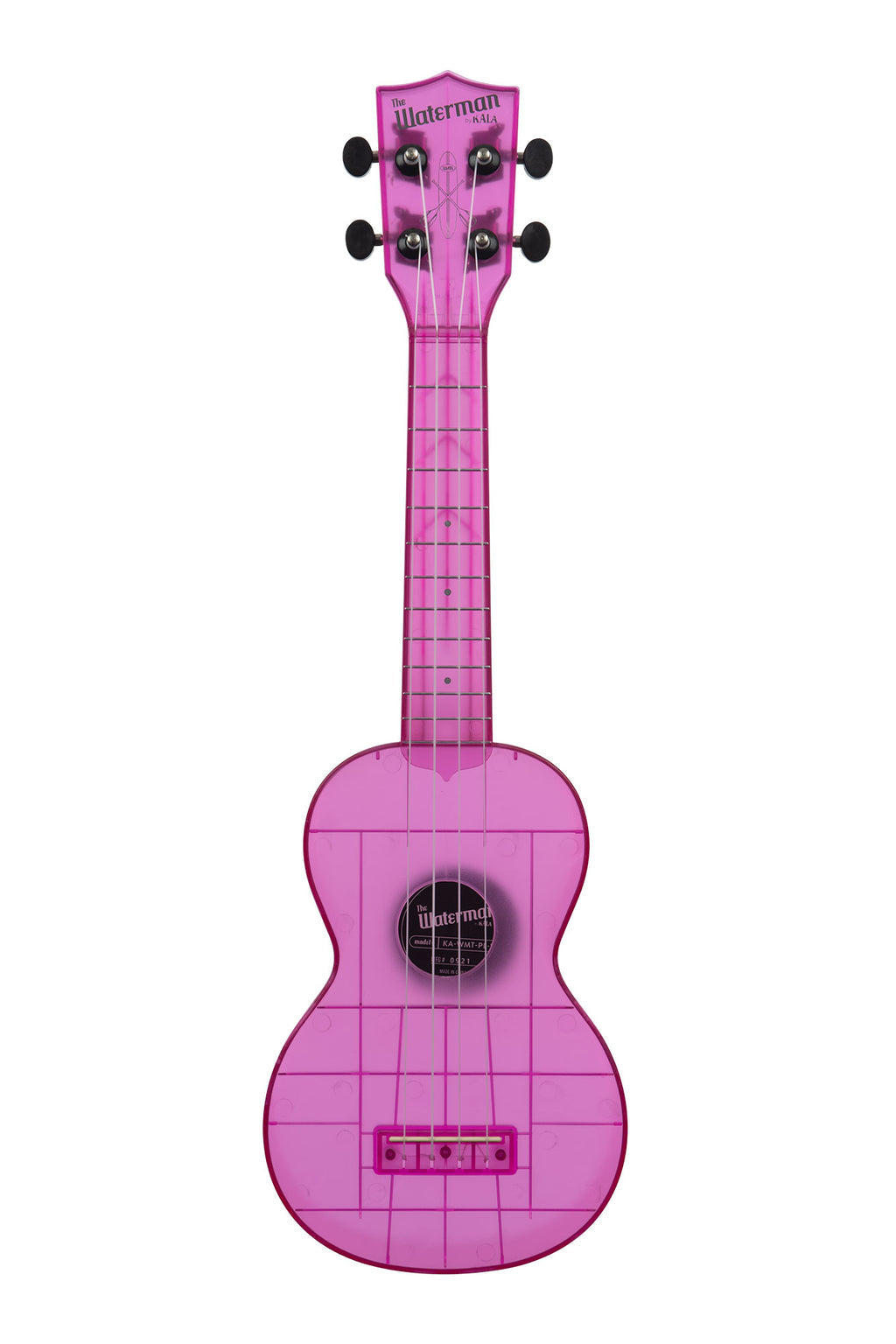 Waterman Clear Soprano Ukulele Purple