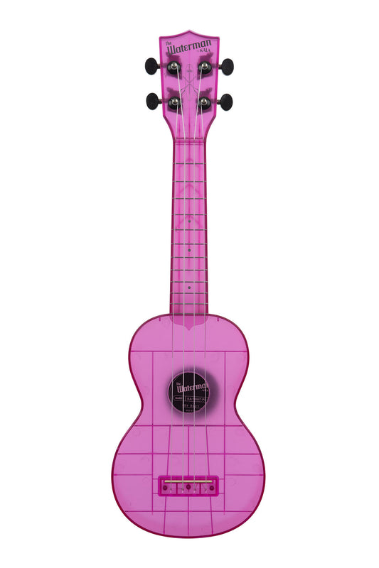 Waterman Clear Soprano Ukulele Purple